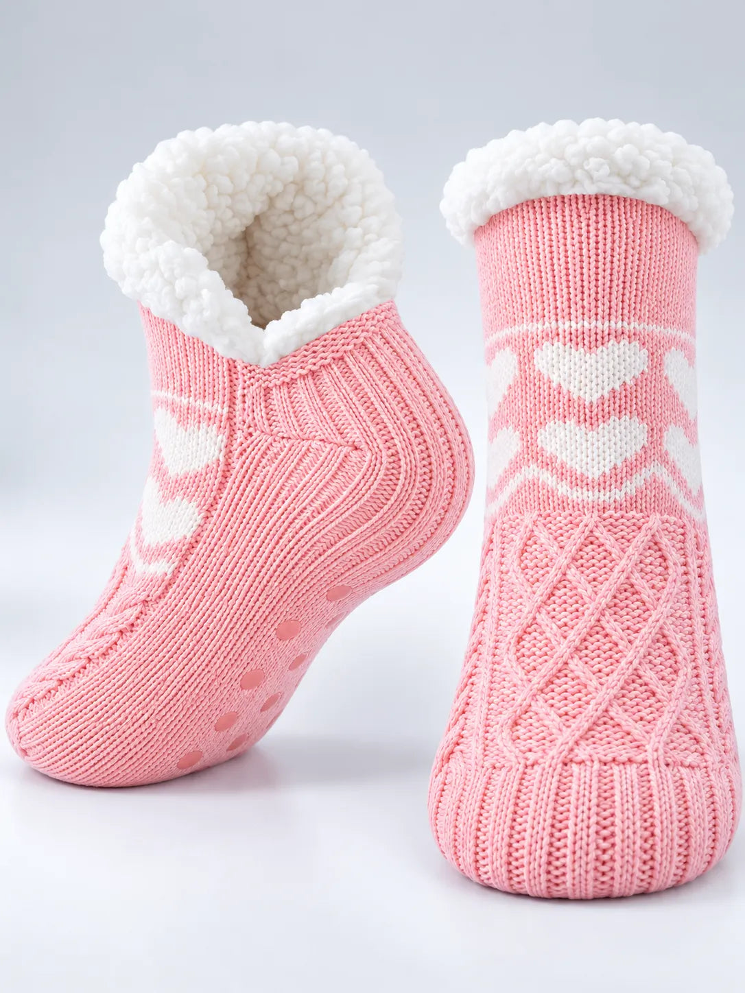 Svenja | Damen Flauschig Gefütterte Wintersocken