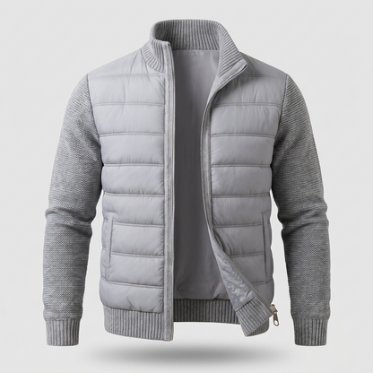 Daniel | Stilvolle und bequeme Fleece Pufferjacke