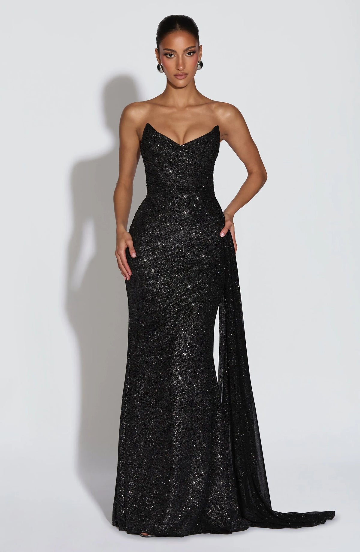 Tabea | Damen Elegantes Ausgestelltes Maxi Abendkleid