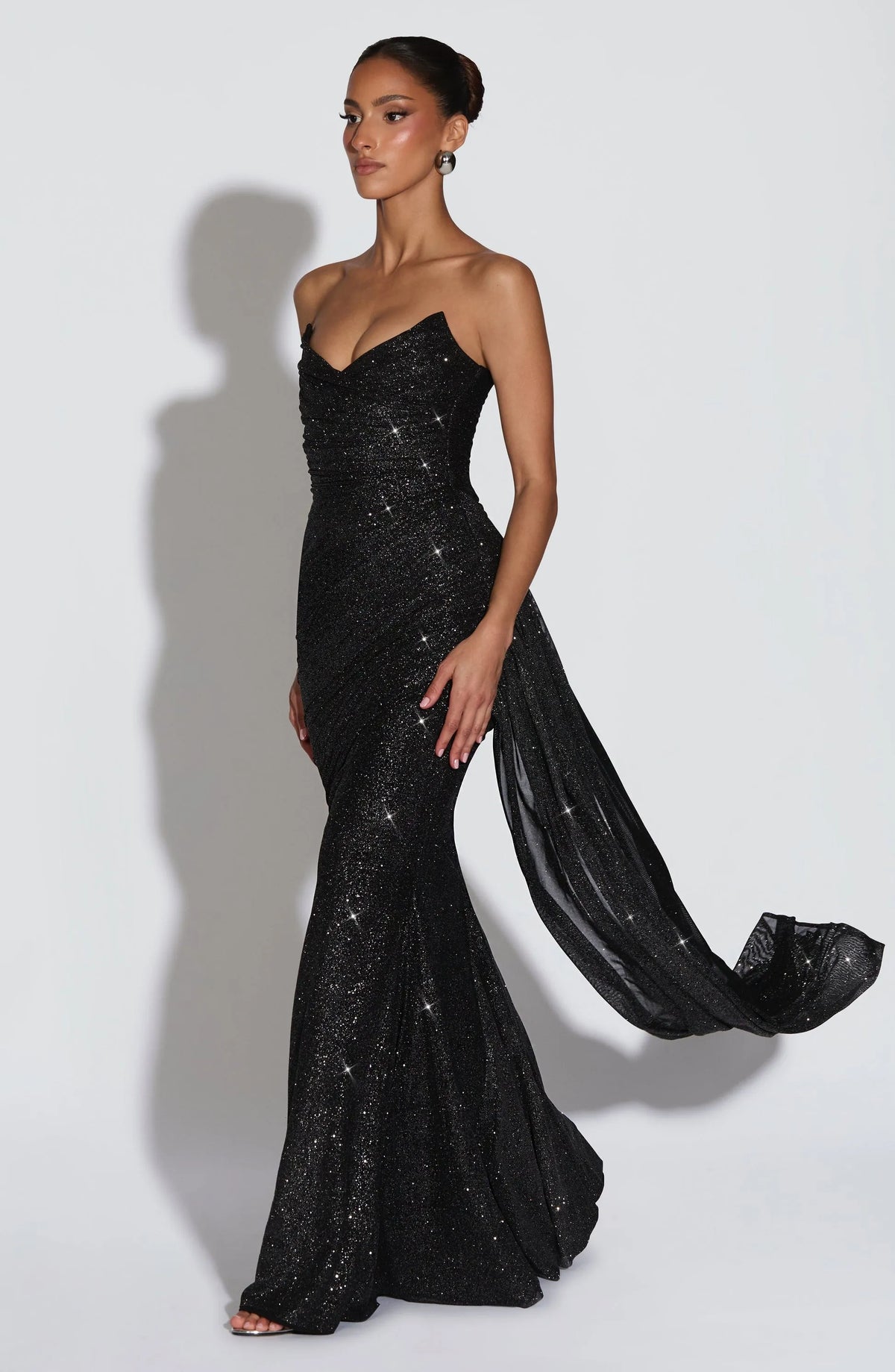 Tabea | Damen Elegantes Ausgestelltes Maxi Abendkleid