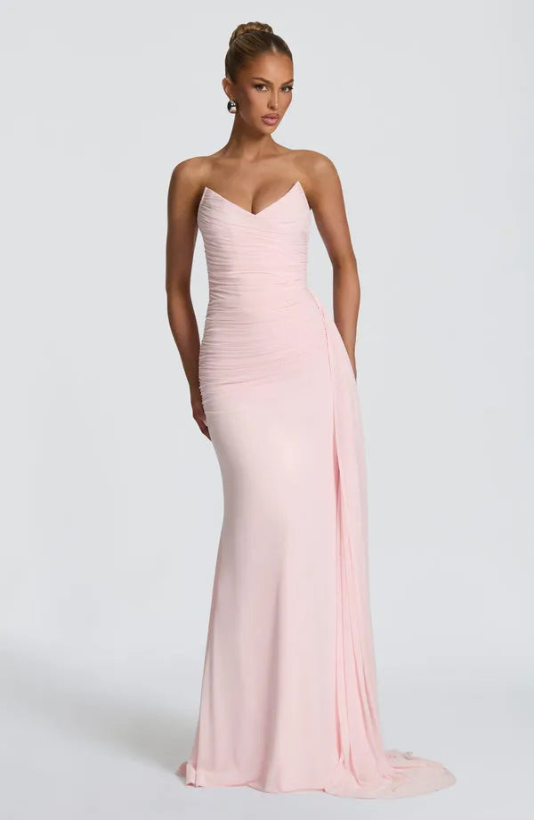 Tabea | Damen Elegantes Ausgestelltes Maxi Abendkleid