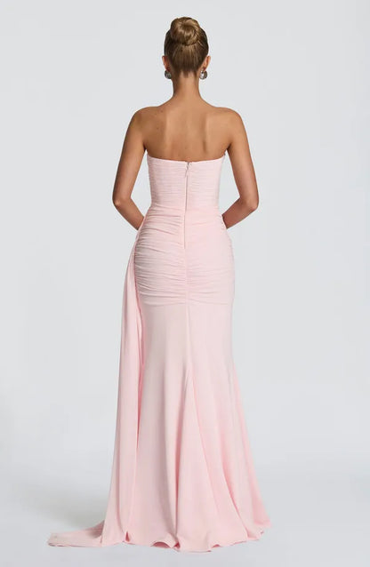Tabea | Damen Elegantes Ausgestelltes Maxi Abendkleid