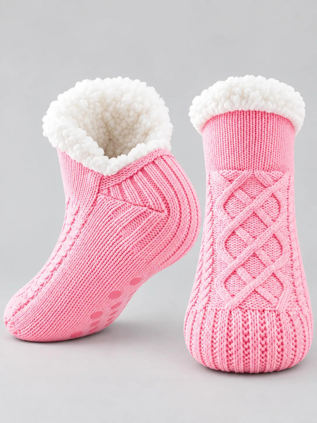 Svenja | Damen Flauschig Gefütterte Wintersocken