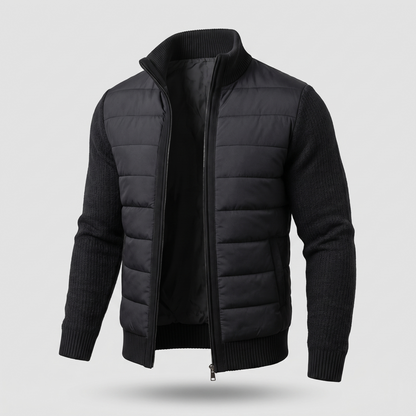 Daniel | Stilvolle und bequeme Fleece Pufferjacke