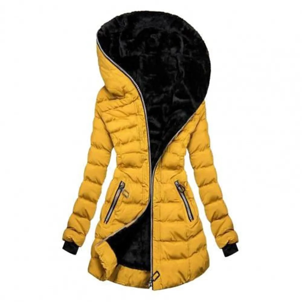 Damen Winter Steppjacke | Kapuze
