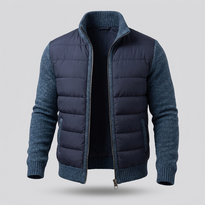 Daniel | Stilvolle und bequeme Fleece Pufferjacke