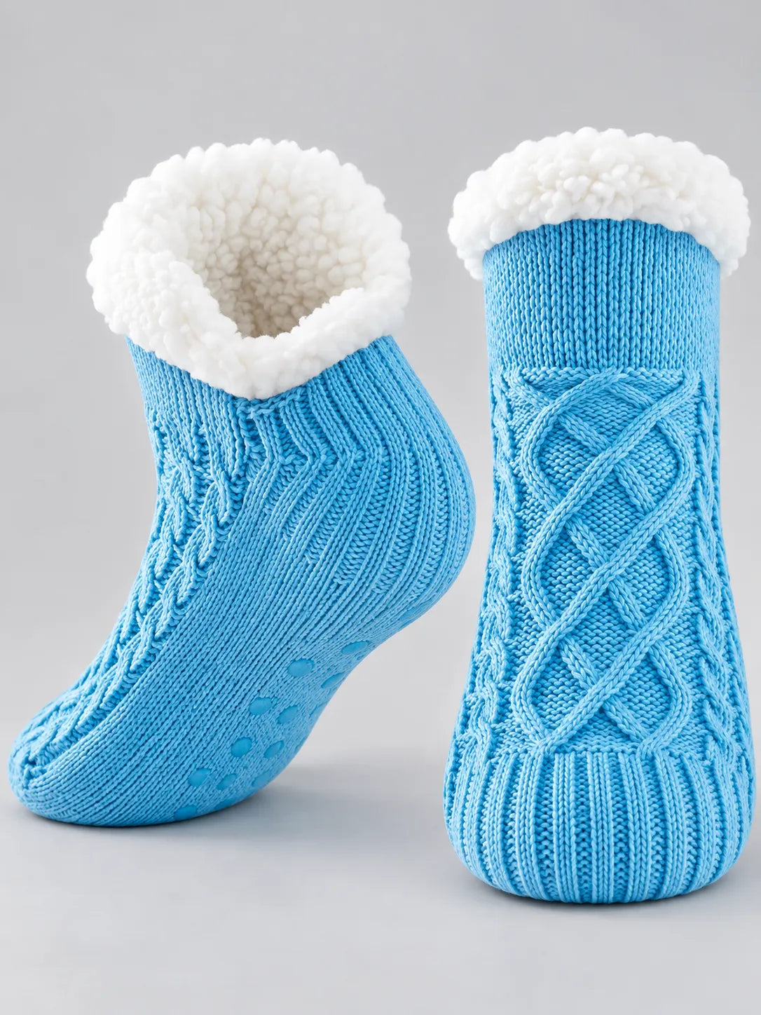 Svenja | Damen Flauschig Gefütterte Wintersocken