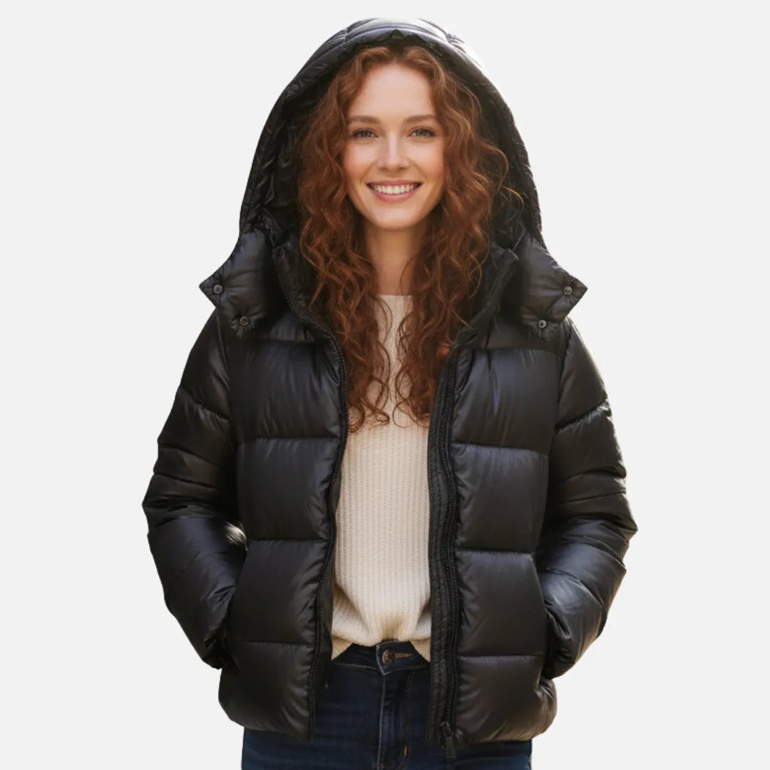 Gioia | Damen Warme Gesteppte Kapuze Steppjacke