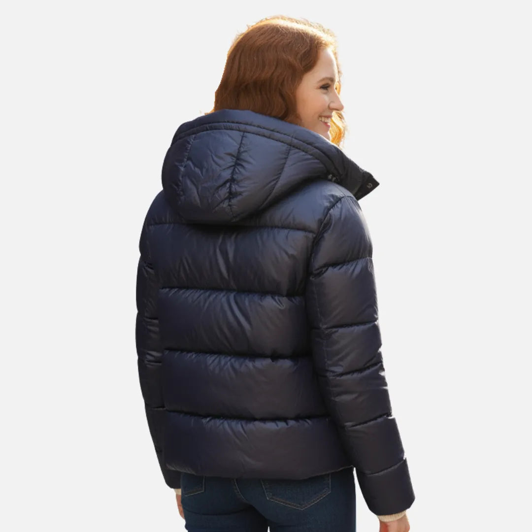 Gioia | Damen Warme Gesteppte Kapuze Steppjacke