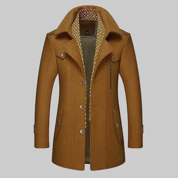 Matthew | Herren Klassische Lange Parka Jacket