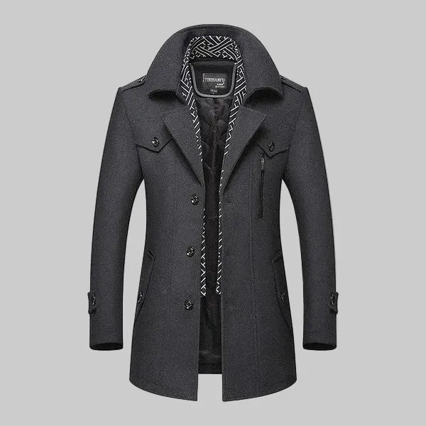 Matthew | Herren Klassische Lange Parka Jacket