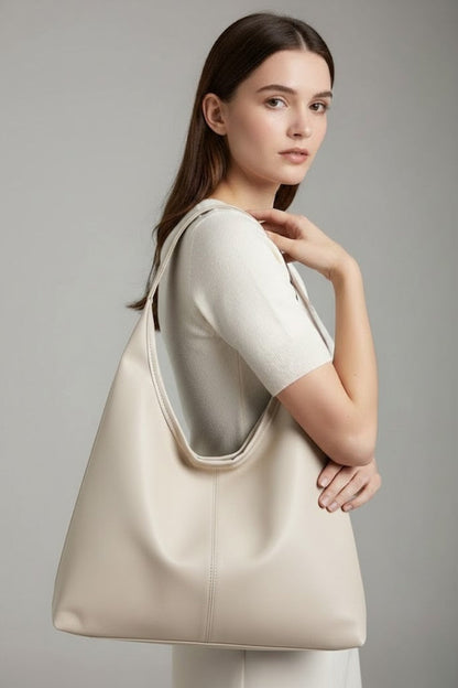 Lara | Damen Geräumige Braune Tragetasche
