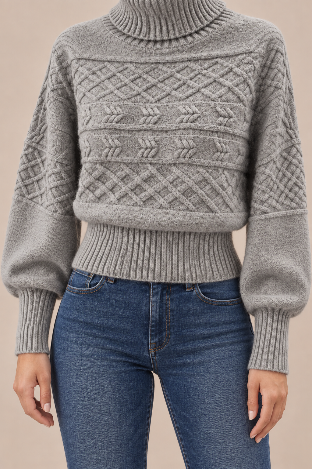 Lysandra | Strickpullover Damen mit Carmen-Ausschnitt
