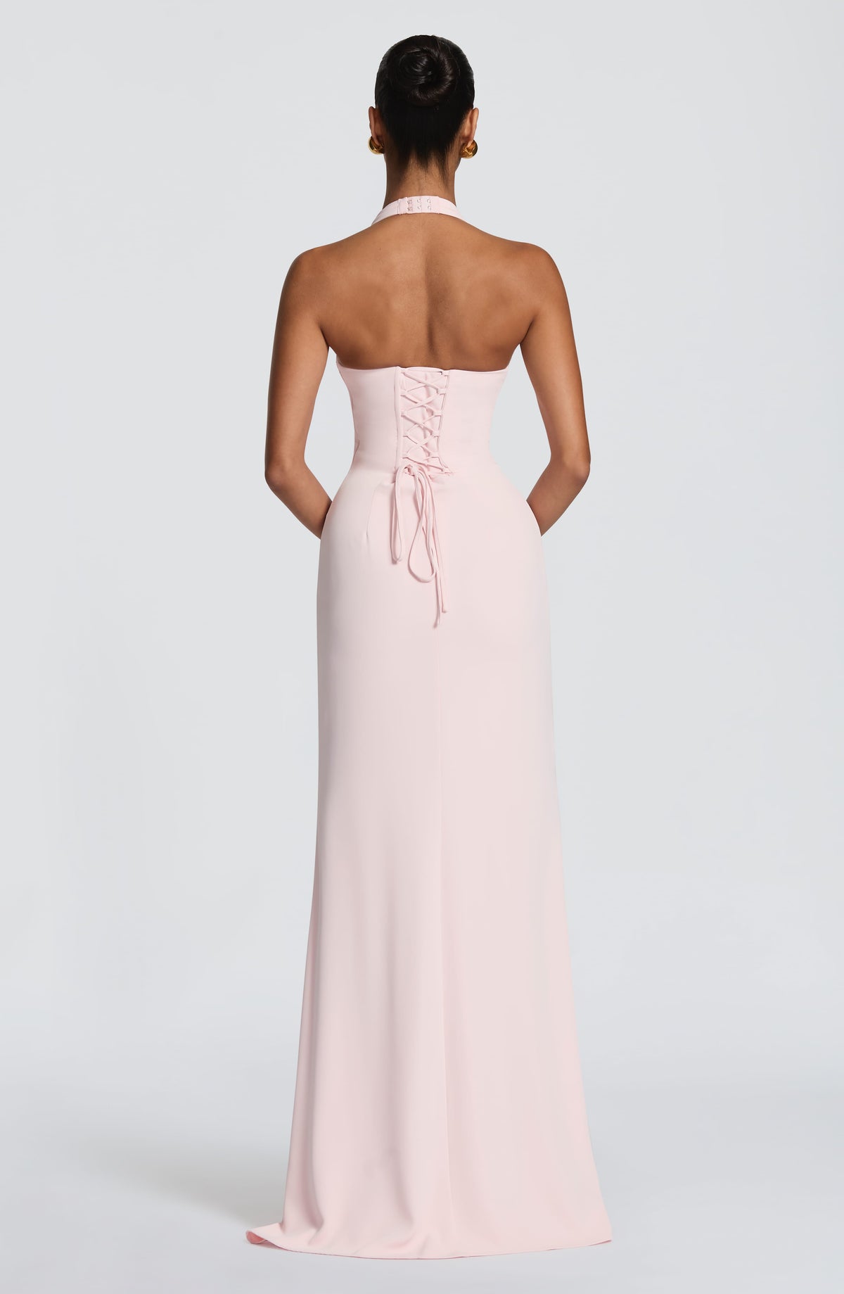 Melanie | Damen Elegantes Bodenlänges Korsett Maxikleid