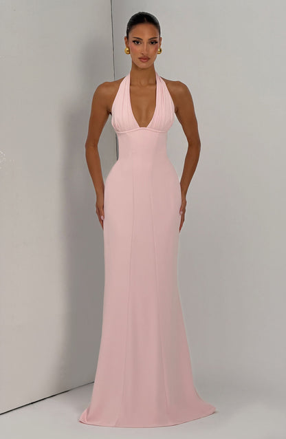 Melanie | Damen Elegantes Bodenlänges Korsett Maxikleid