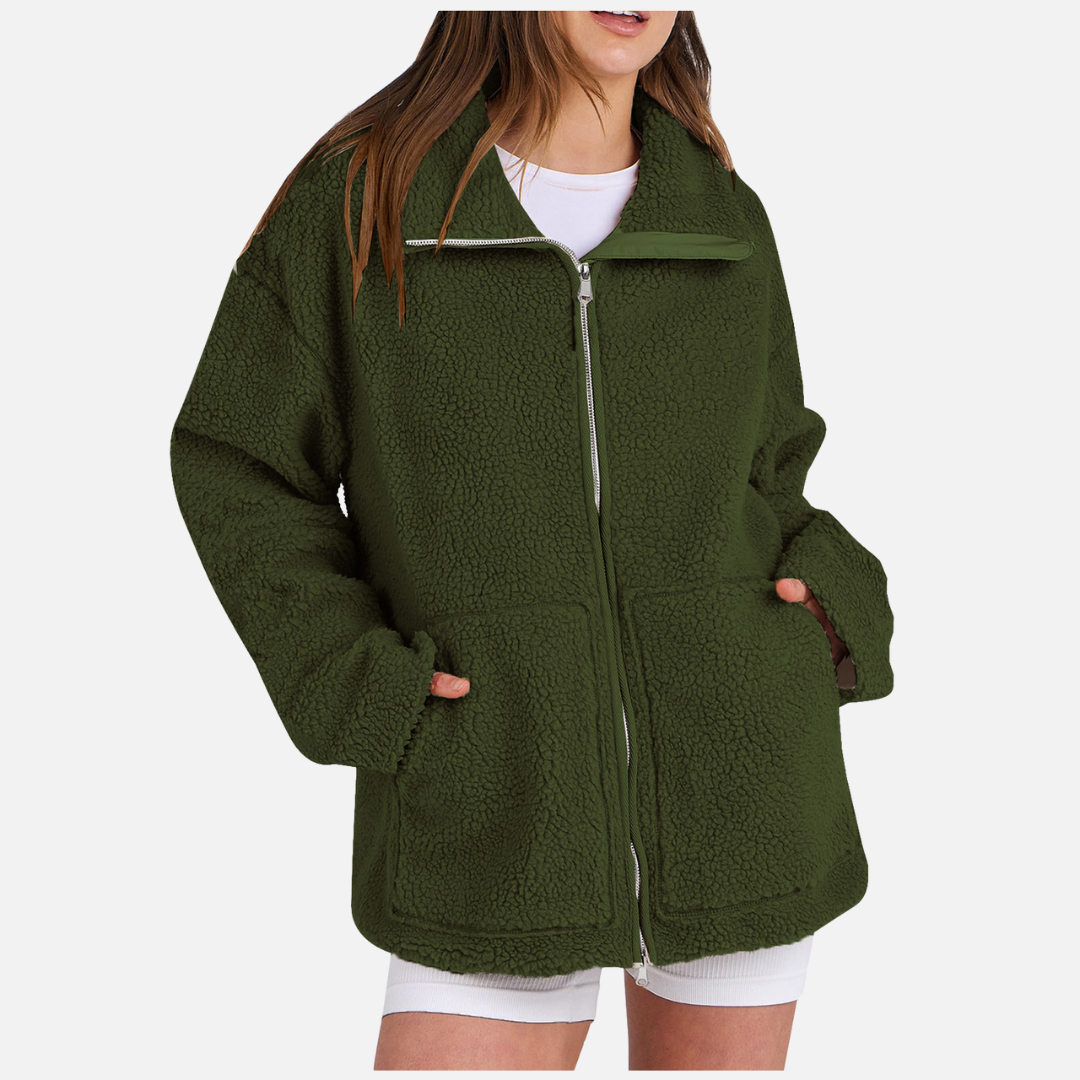 Nadine | Damen Wärmender Oversized Mantel