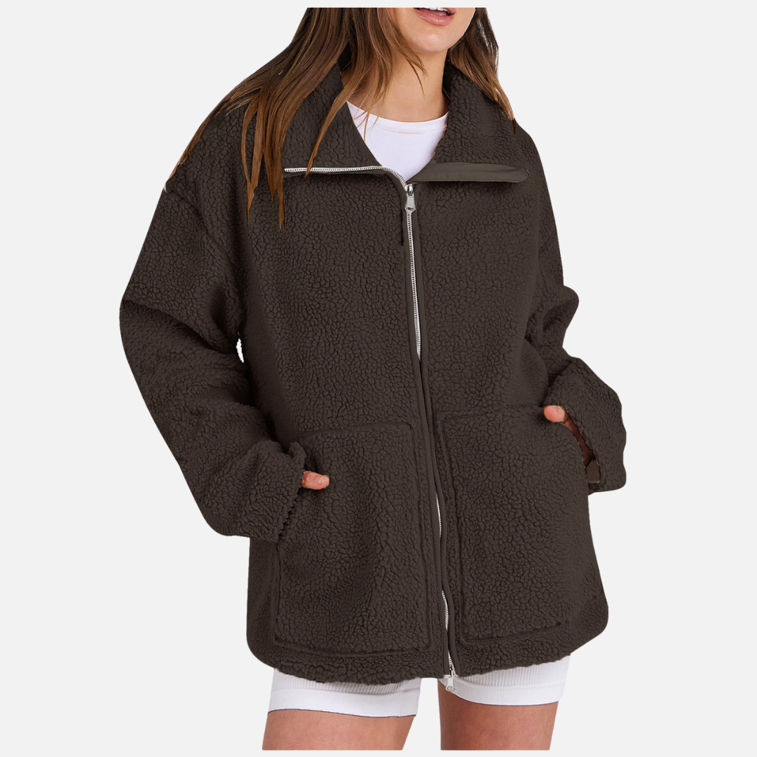 Nadine | Damen Wärmender Oversized Mantel