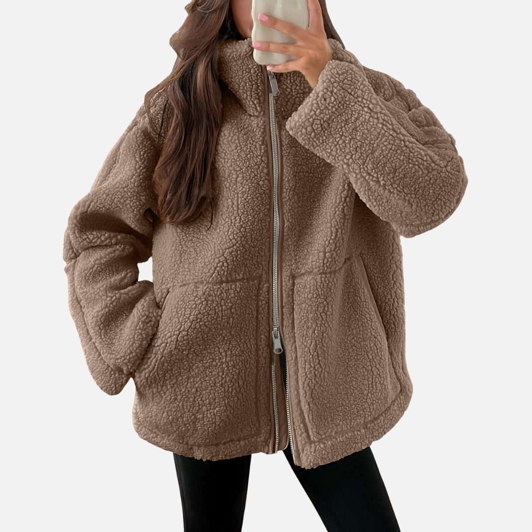 Nadine | Damen Wärmender Oversized Mantel